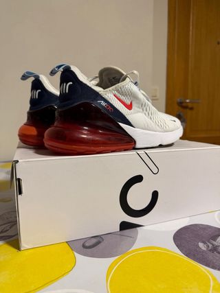 Nike Air Max 270 Blancas Rojas