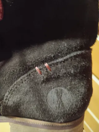 Botines Vexed Marrones y Rojos Talla 39