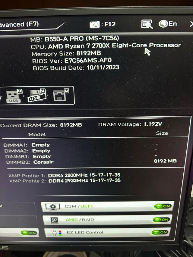 Corsair Vengeance LPX DDR4 RAM 8GB#279370