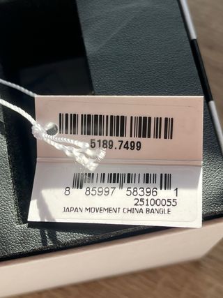 Reloj Calvin Klein Acero Plata Pulsera