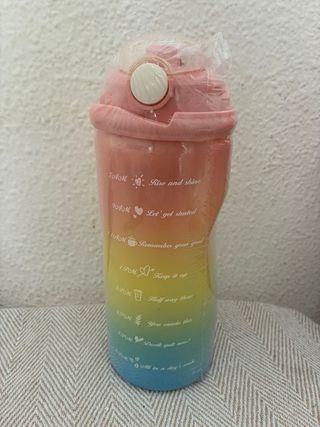 Botella de agua degradada 2L