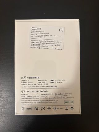 Cuffie Traduttore AI Tempo Reale