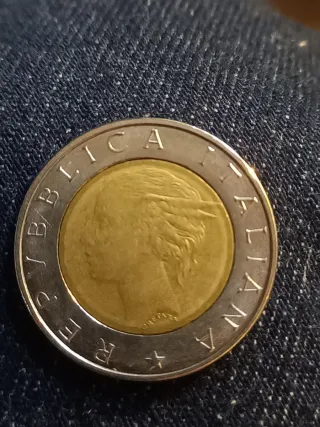 Moneta Lire 500 Banca d'Italia