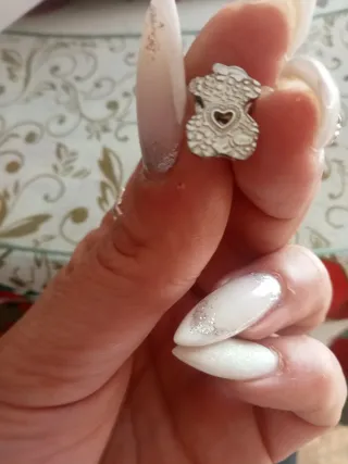 Pendientes Tous Oso Corazón Oro Rosa