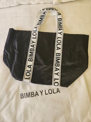 Bolso Shoppee Bimba y Lola Negro