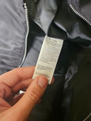 Bolso Shoppee Bimba y Lola Negro