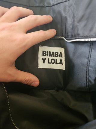 Bolso Shoppee Bimba y Lola Negro