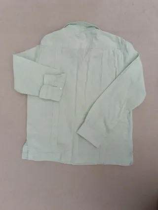 Camisa Guayabera Niño T 7-8 Verde