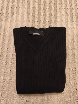 Jersey Zara Invierno Hombre Negro