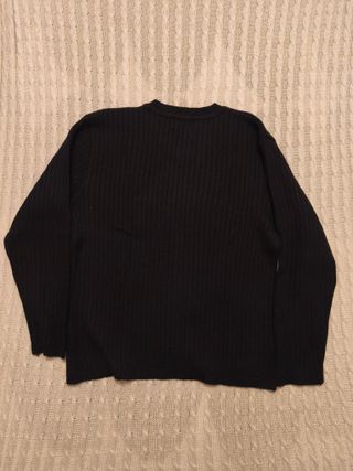 Jersey Zara Invierno Hombre Negro