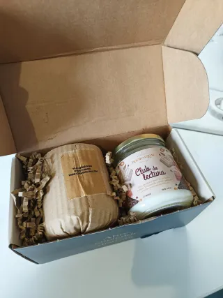 Vela de soja, Book & Glow. La costa del viento