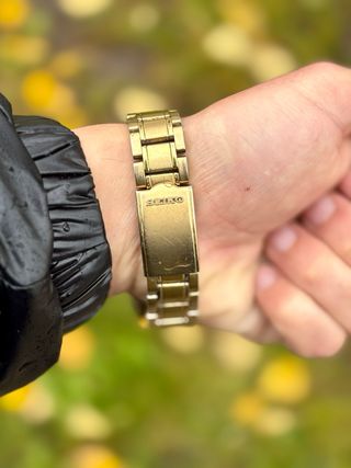 Seiko 5 Vintage Automático – Chapado en Oro