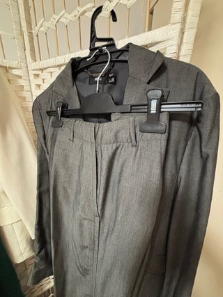 Traje de chaqueta MNG gris Talla XL/42/14