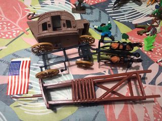 lote Fuerte Fort Grant Juguetes Oeste