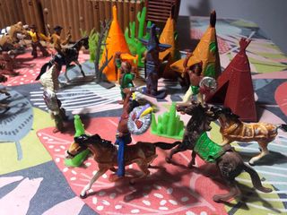 lote Fuerte Fort Grant Juguetes Oeste