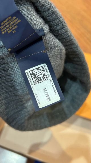 Gorro Louis Vuitton Damier Gris