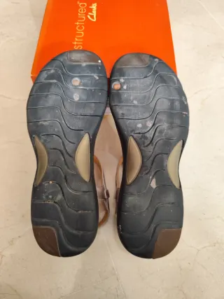 Sandalias Unstructured Talla 38 Plateadas