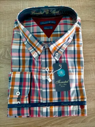 Camisa Forestal Hombre Talla 3XL Cuadros.
