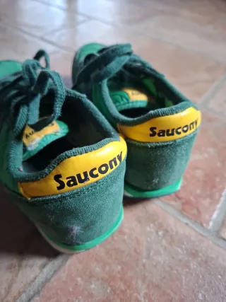 Scarpe Saucony bimbo verdi tg. 32