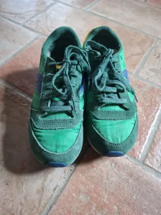 Scarpe Saucony bimbo verdi tg. 32