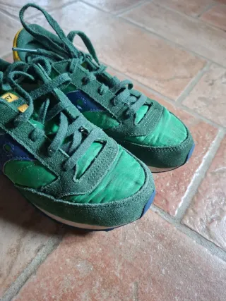 Scarpe Saucony bimbo verdi tg. 32