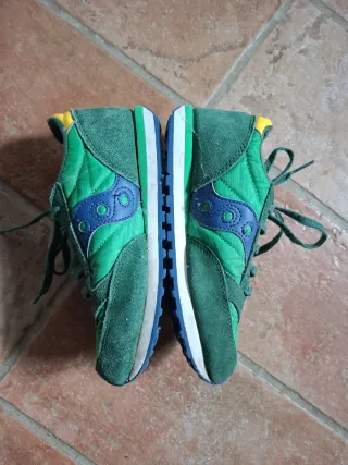 Scarpe Saucony bimbo verdi tg. 32