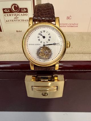 Reloj Bâtiste Genève Tourbillon Oro