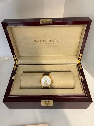 Reloj Bâtiste Genève Tourbillon Oro