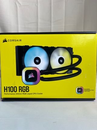 Corsair H100 Rgb Liquid Cpu Cooler - 240mm