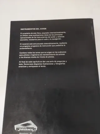 Libro Instrumentos del Avión - Pallett