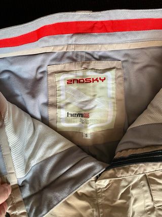 Pantalón Snowboard Mujer Beige