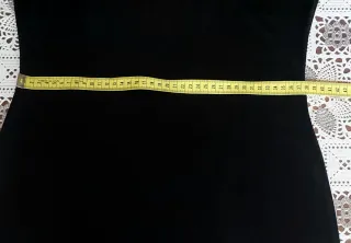 Vestido largo fiesta T S negro