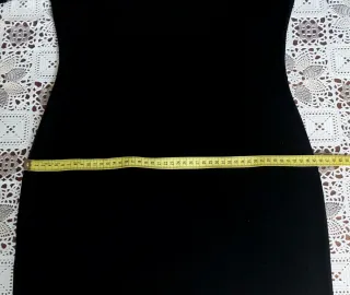 Vestido largo fiesta T S negro