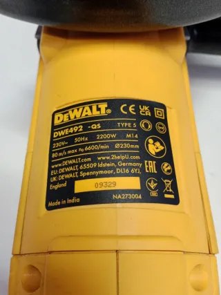 Radial Dewalt DW492