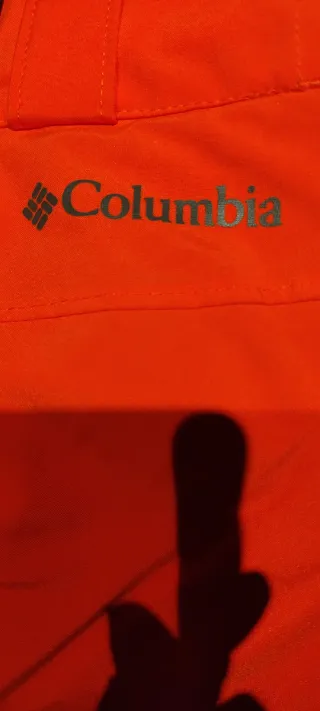 Pantalón de esquí Columbia Talla M Naranja