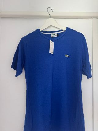 Camiseta Lacoste Azul Talla M