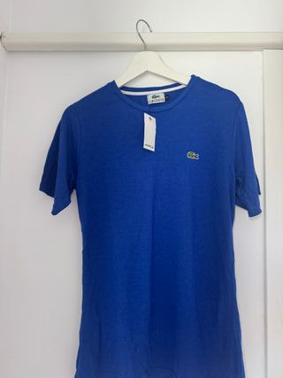 Camiseta Lacoste Azul Talla M