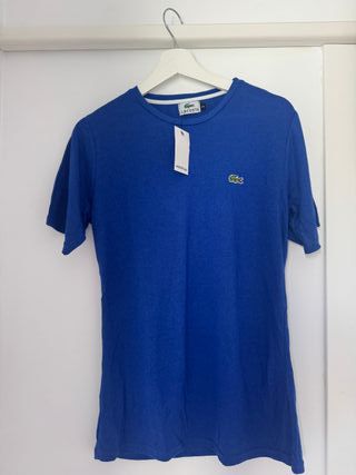 Camiseta Lacoste Azul Talla M