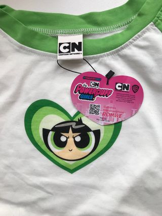 Camiseta Super Nenas Cartoon Network Talla Única
