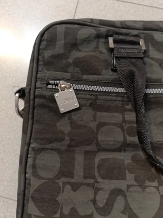 Maletín Tous Negro Logo