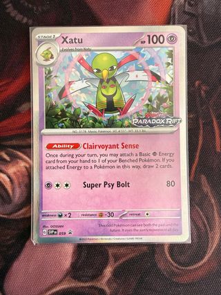 Xatu SVP 059 Carta Pokémon
