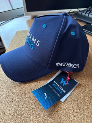 Gorra Williams Racing F1 Oficial Azul