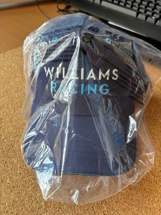 Gorra Williams Racing F1 Oficial Azul