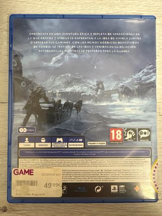 God of War Ragnarök PS4