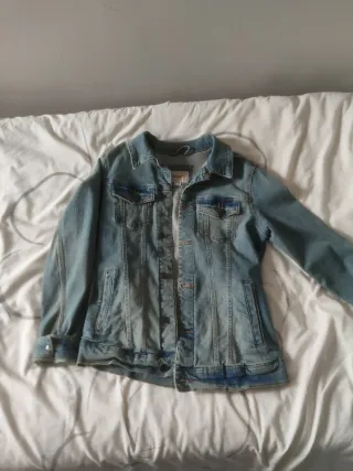Chaqueta vaquera Pull&Bear azul