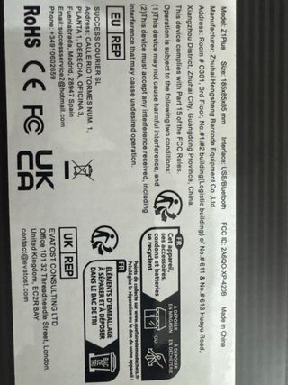 Impresora de etiquetas ORG BRO Z1Plus