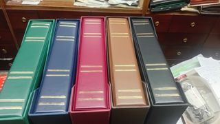 Álbumes para coleccionismo: monedas, billetes, etc