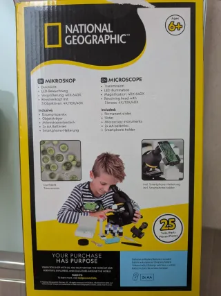 Microscopio National Geographic 40X-640X