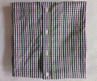 Camisa Mirto cuadros multicolor talla 5XL