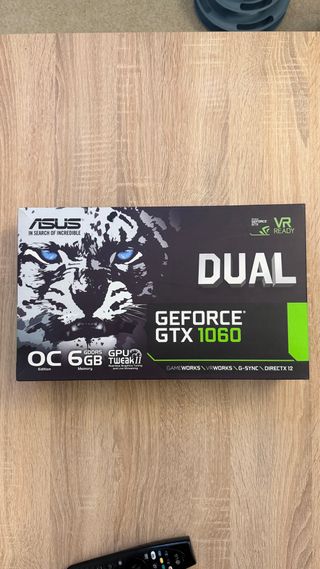 Tarjeta Gráfica ASUS GeForce GTX 1060 Dual